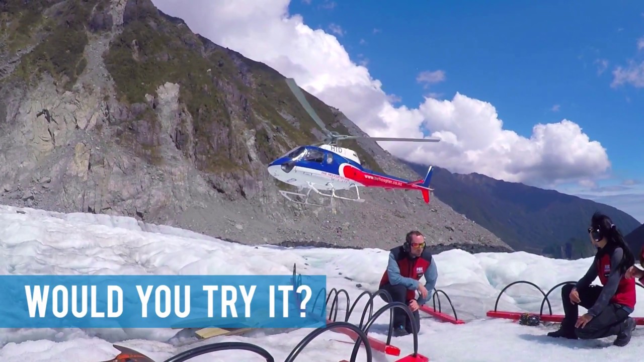 South Island New Zealand helihike Glacier