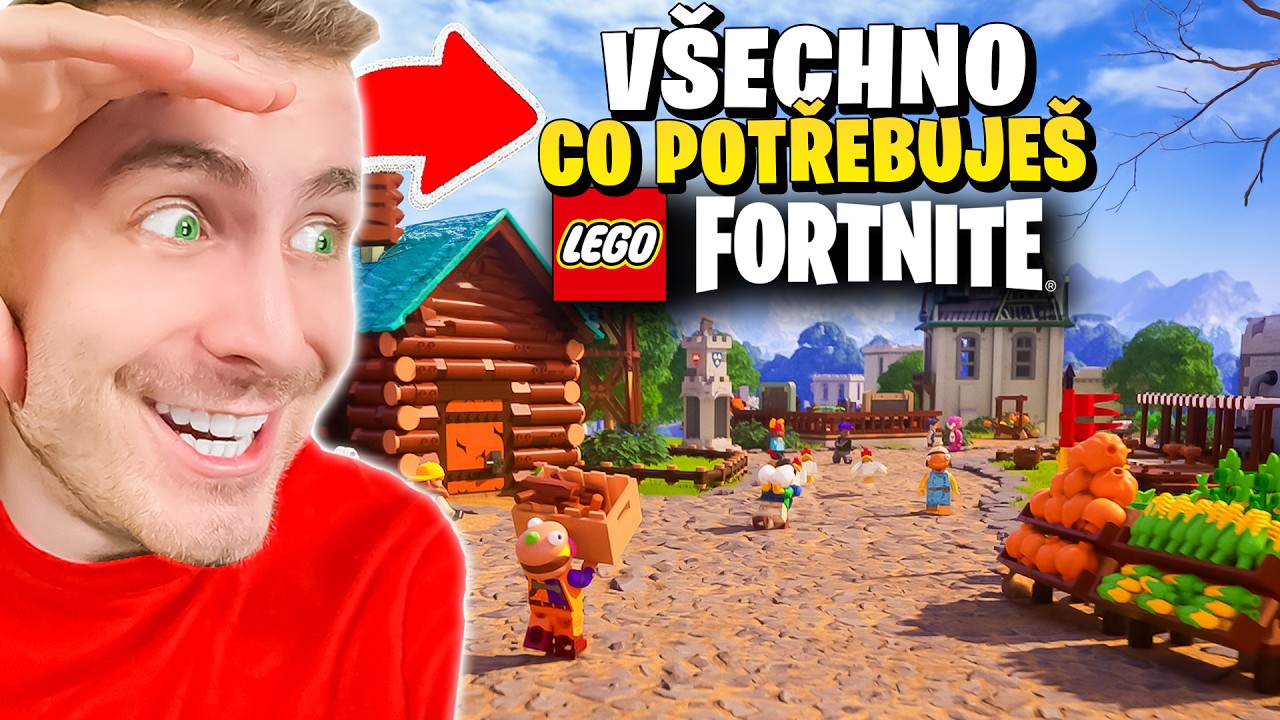 LEGO Fortnite TIPY A TRIKY!