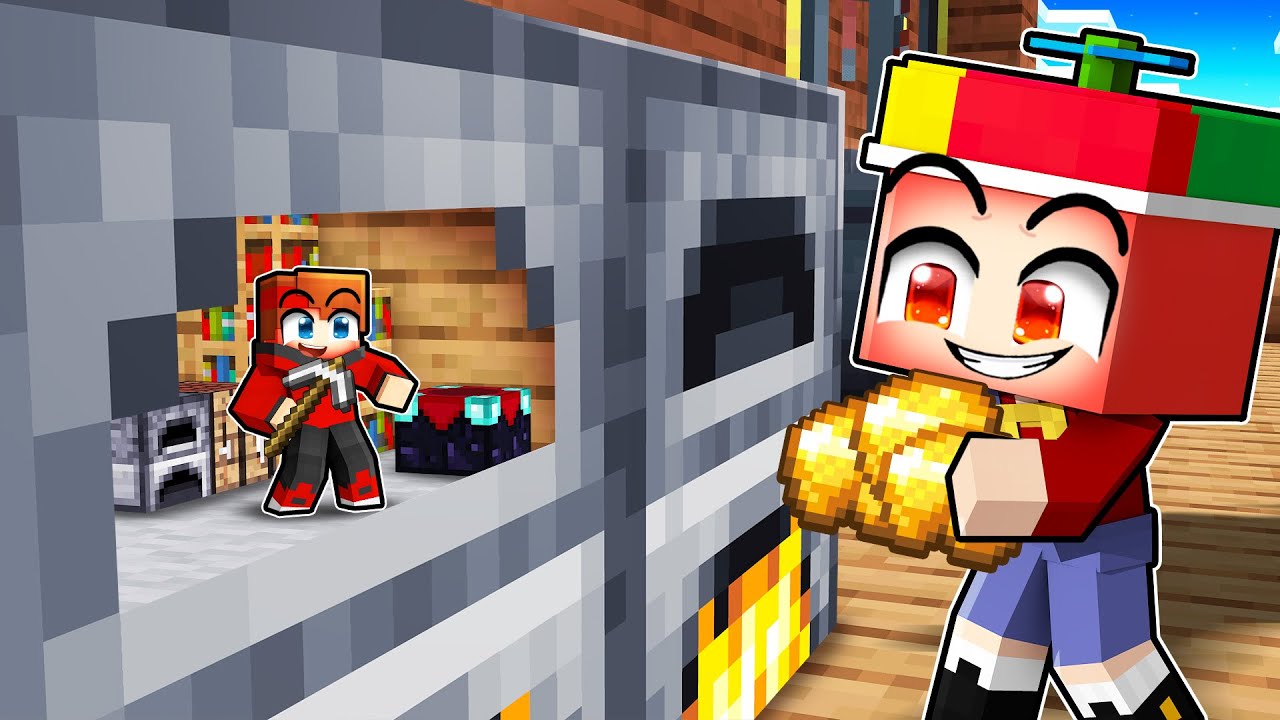 Je vis à l'intérieur de la Maison du KIKOO sans qu'il le sache sur Minecraft !