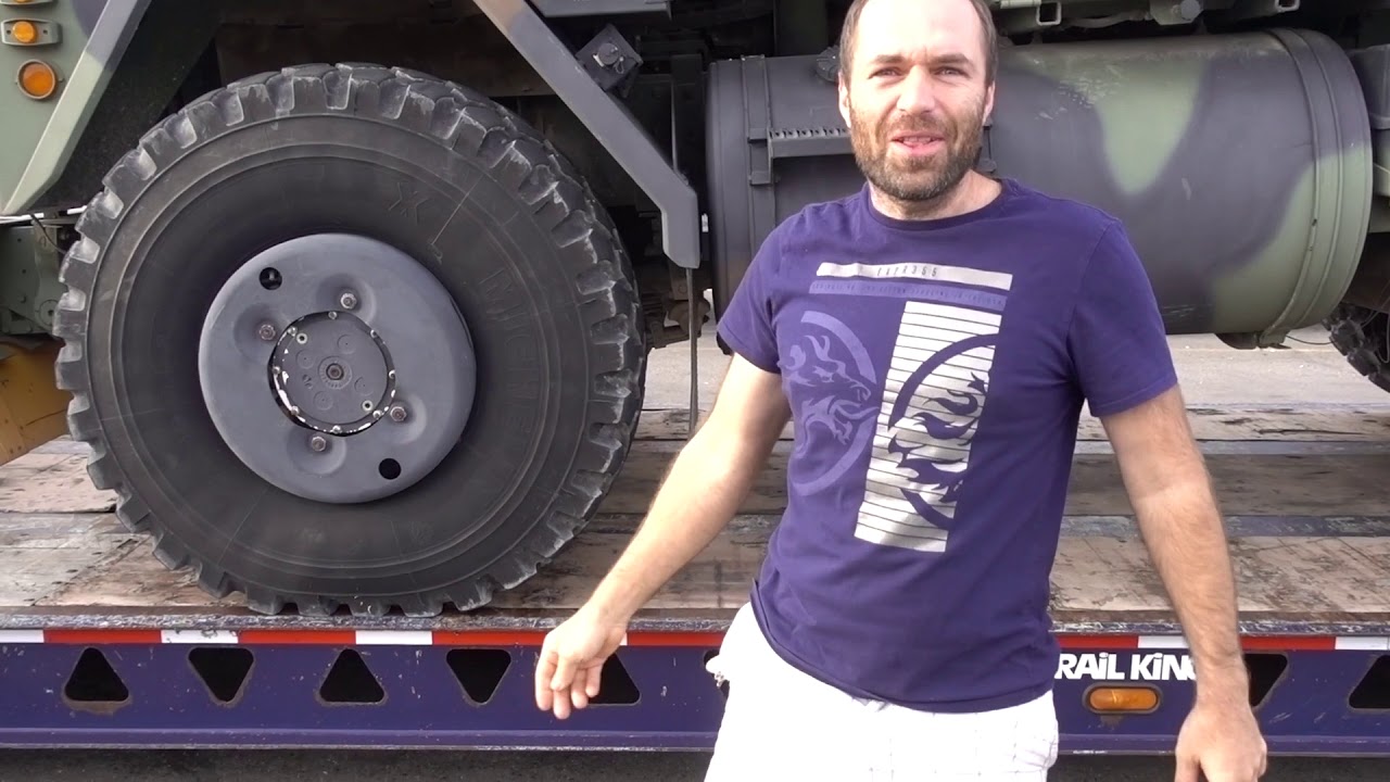 Дальнобой США.  Везу военный трак М1070 в последий путь. Обзор 2018 Western Star 5700.