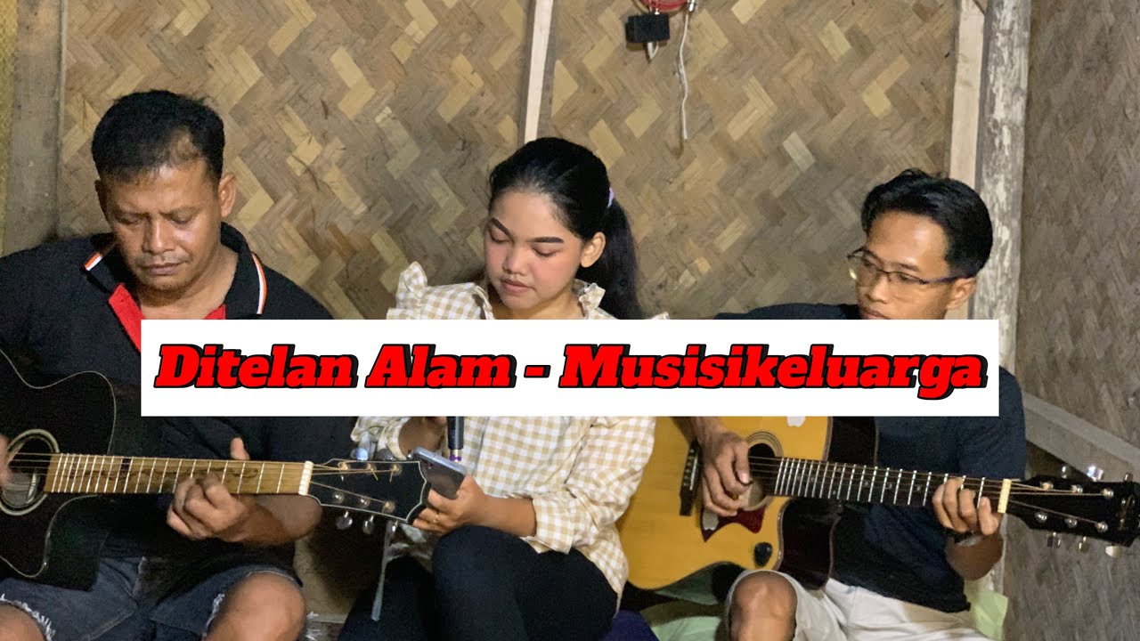 DITELAN ALAM - Musisikeluarga Cover Akustik Dangdut