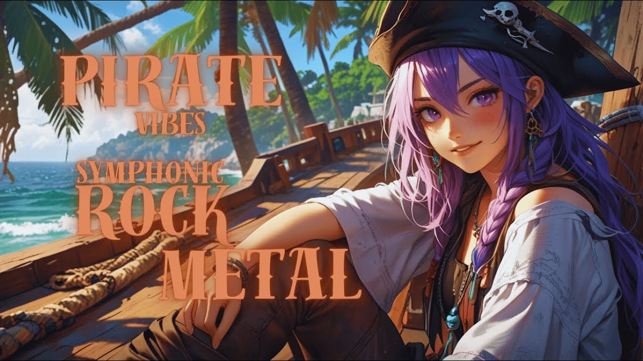 🏴‍☠️🎸 Pirate Metal & Rock 🎵 - Caribbean Vibes Epic Music for Workout, Gaming & Work