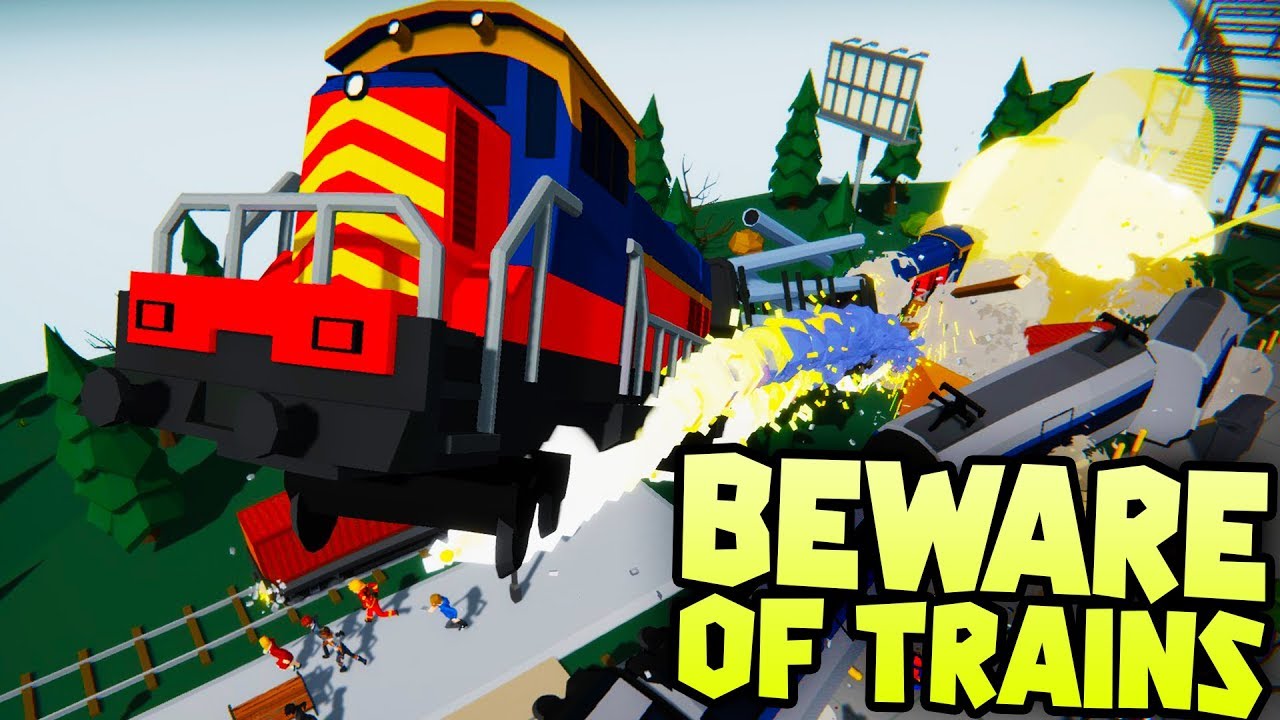 Train Derailment Simulator - Beware of Trains