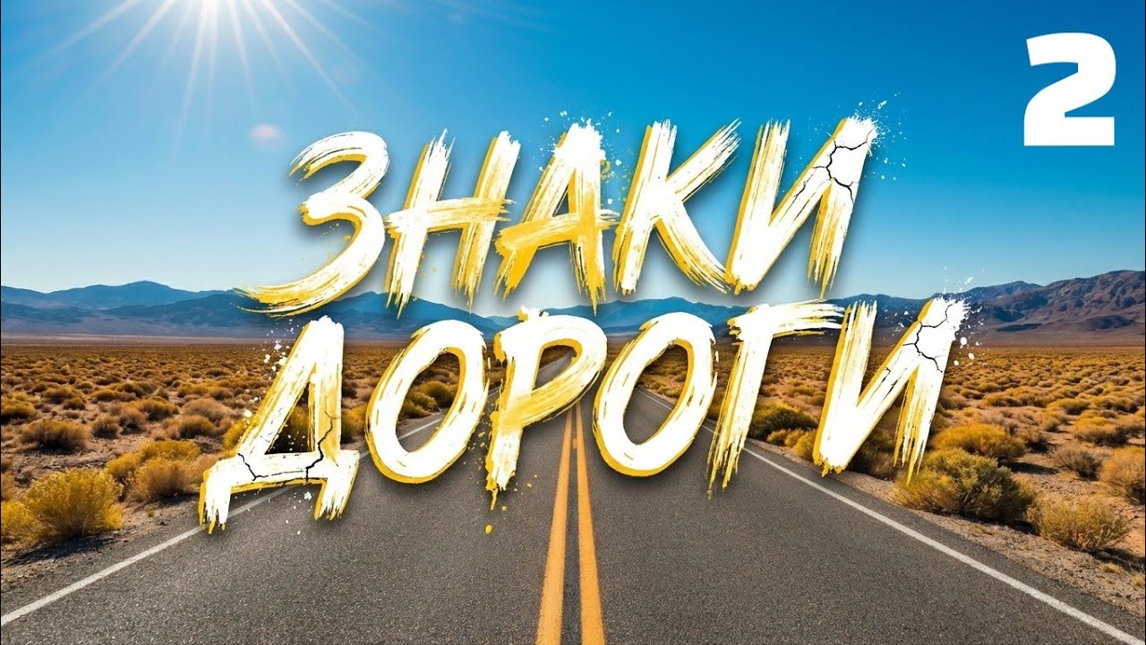ЗНАКИ ДОРОГИ &ndash;Часть 2