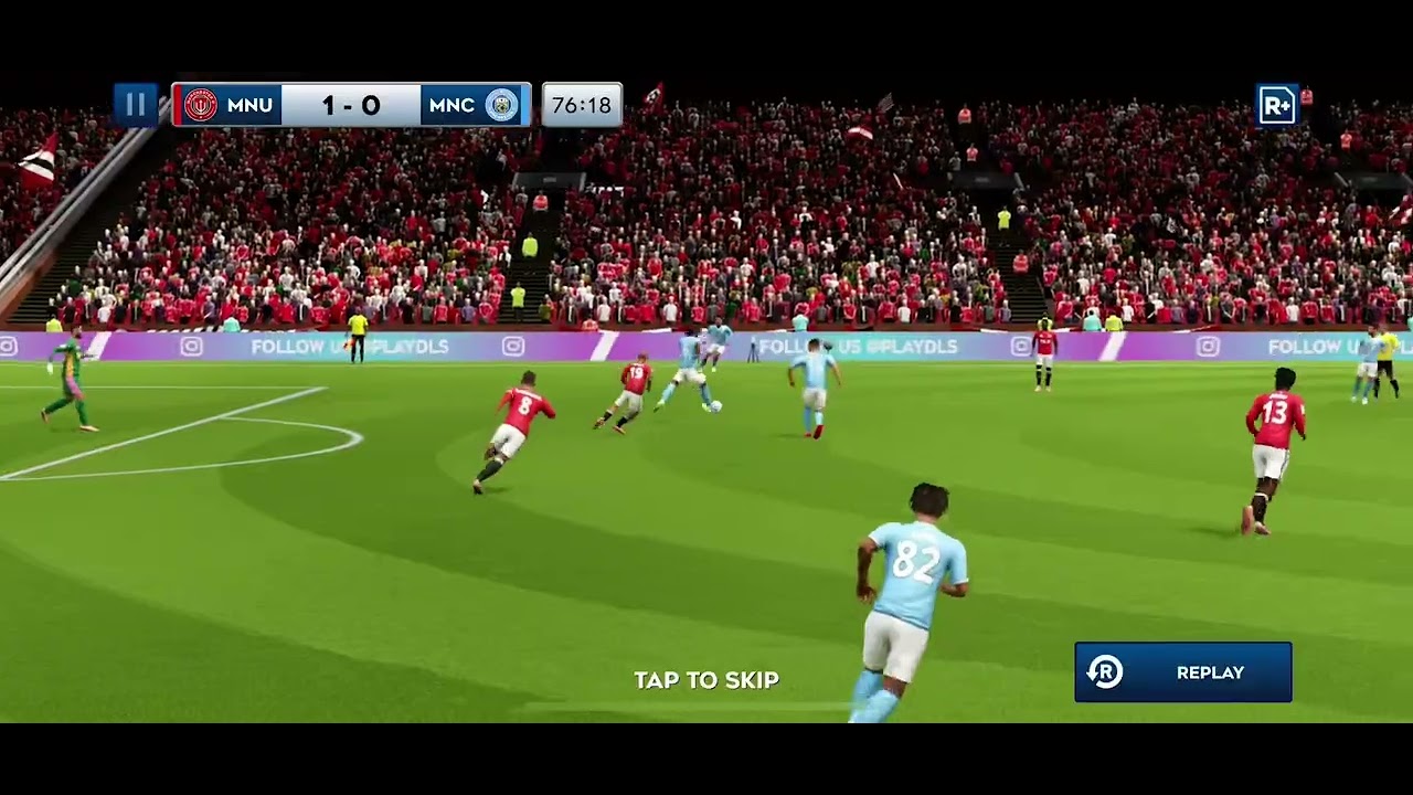 Manchester United vs Manchester City (Dls 26 scenario)
