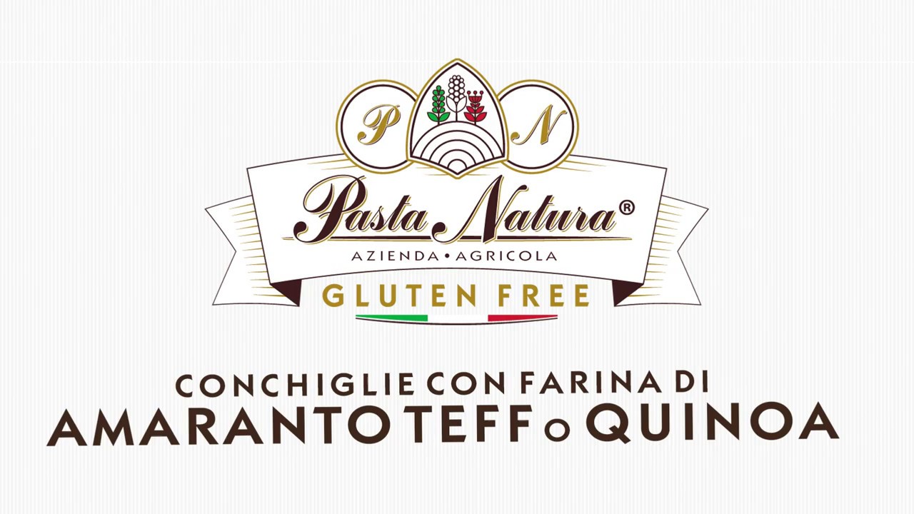 Pasta Natura conchiglie con farina di amaranto teff e quinoa