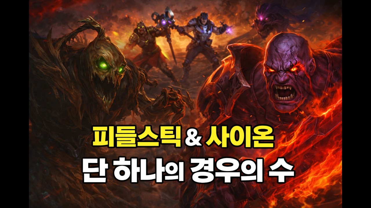 전라인 지는 상황 역전 교과서 (w 전략적죽음)