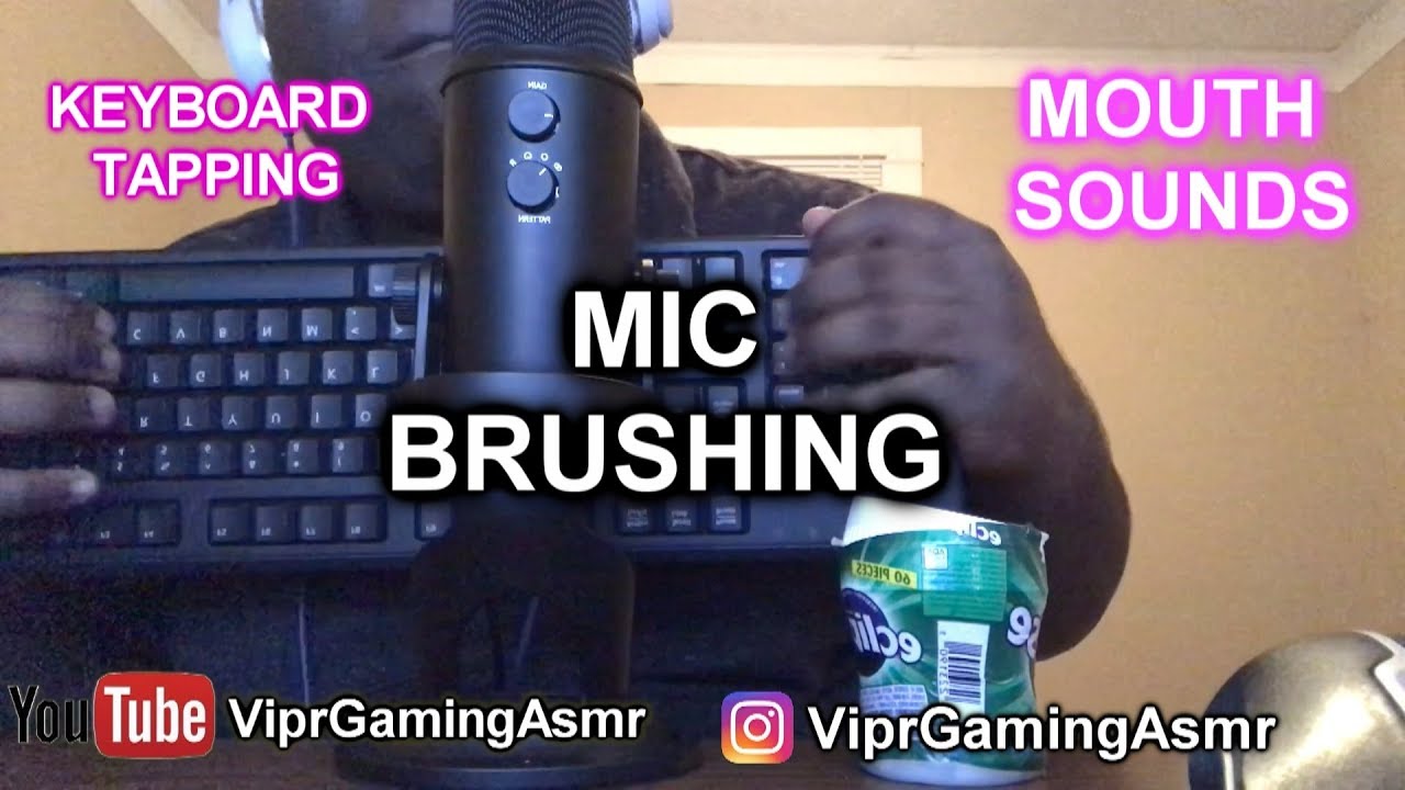 ASMR TAPPING ON OBJECTS W/ MOUTHSOUNDS