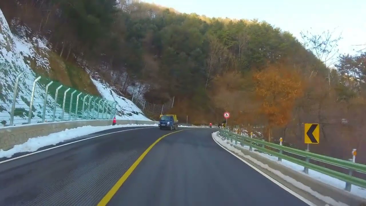 인제~현리~아침가리~필례~귀둔~한계령 드라이브