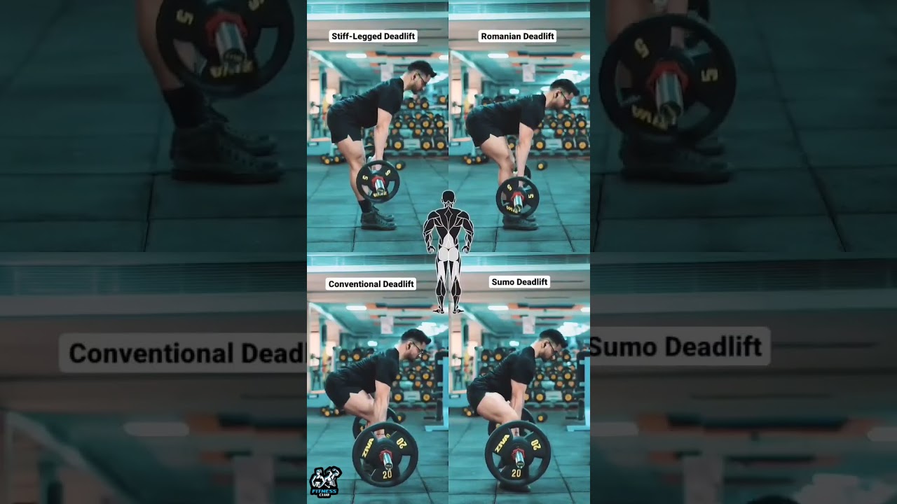 Variations of Deadlifts for a Stronger Lower Body #deadlift variations #weightlifting exercises,