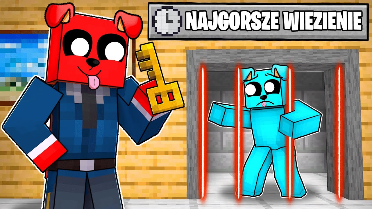 ZAMKNĄŁEM KOLEGĘ w NAJGORSZYM WIĘZIENIU w Minecraft!