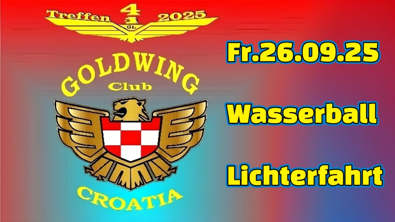 Goldwingtreffen Kroatien – Freitag, 26.09.2025 