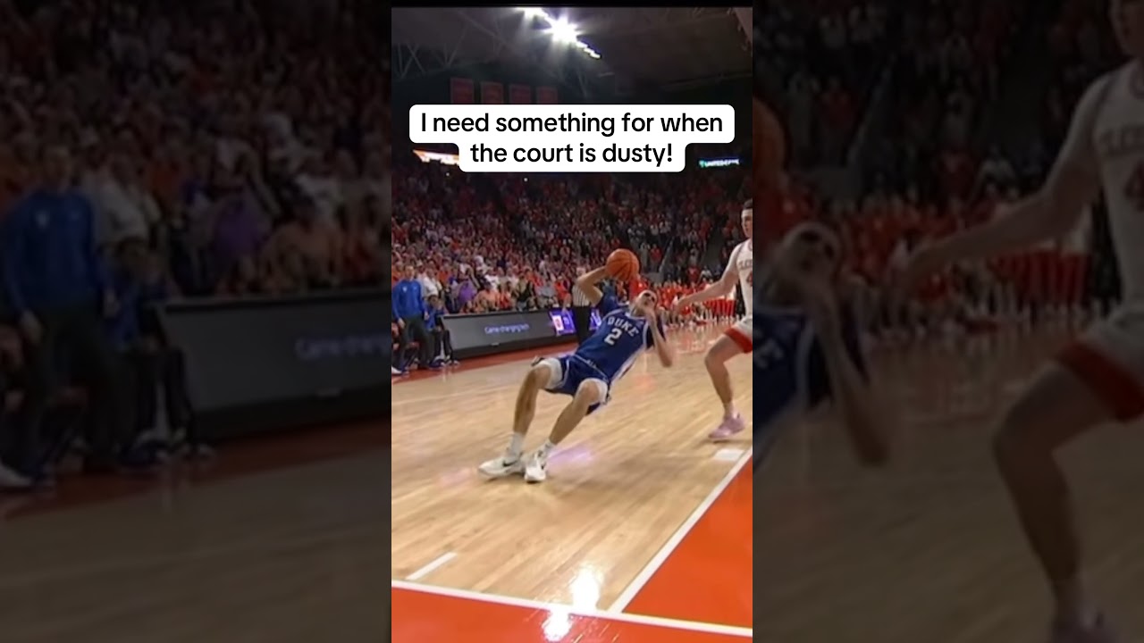They didn’t clean the basketball court? Doesn’t matter! 