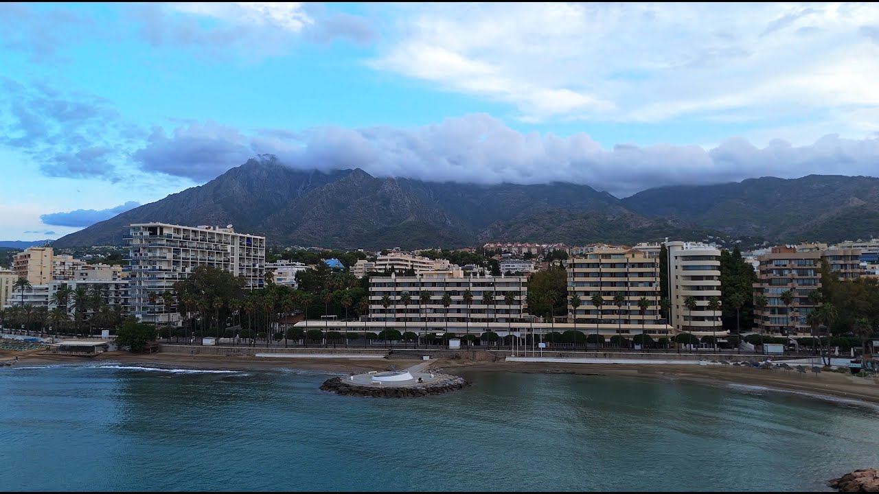 Spain #2 Marbella To Oj&eacute;n Hiking Trip. 4K Beautiful Aerial Drone Shots of Mountain Towns.