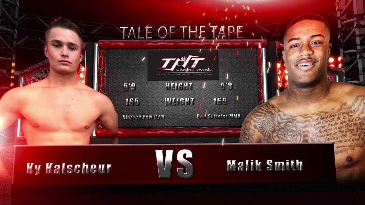 Chosen Few Fighting Championship Ky Kalscheur vs Malik Smith