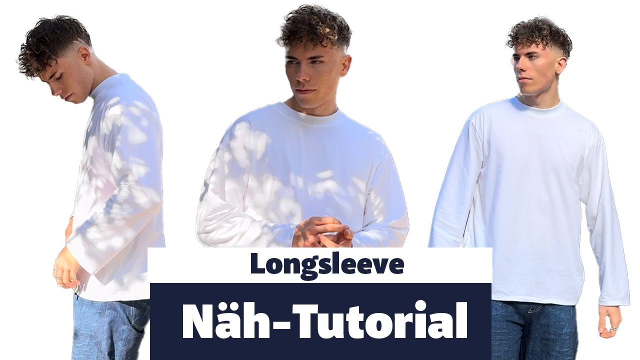 Das perfekte Longsleeve n&auml;hen | N&auml;hanleitung f&uuml;r ein Longsleeve T-Shirt