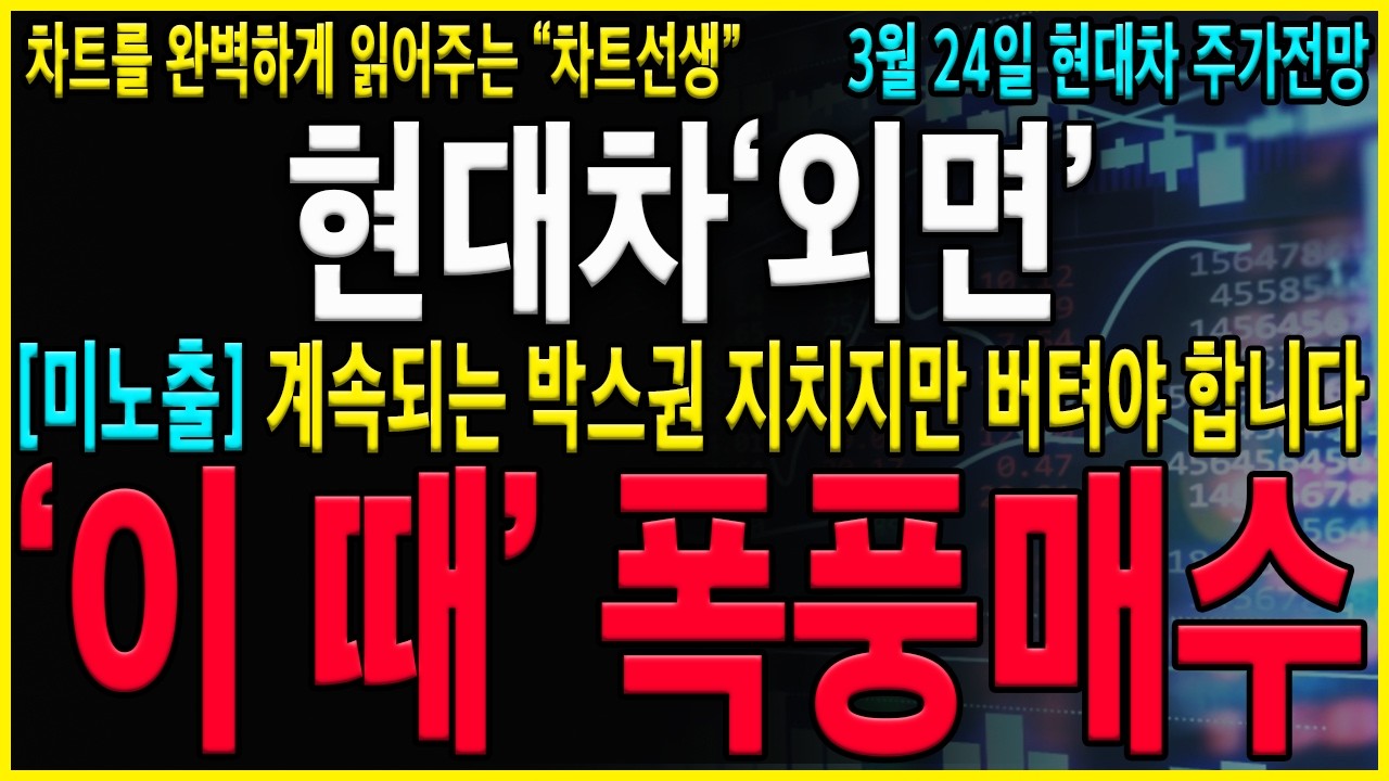 [현대차 주가 전망] 
