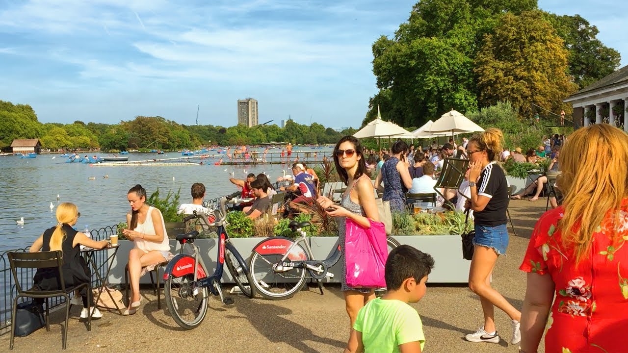 LONDON WALK | Hyde Park from Princess Diana Memorial Fountain to Hyde Park Corner | England