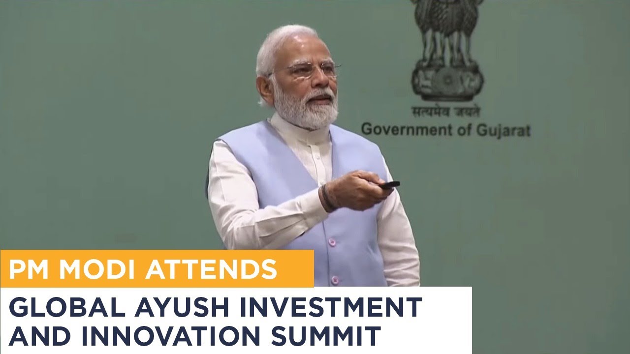 PM Modi attends Global Ayush Investment and Innovation Summit