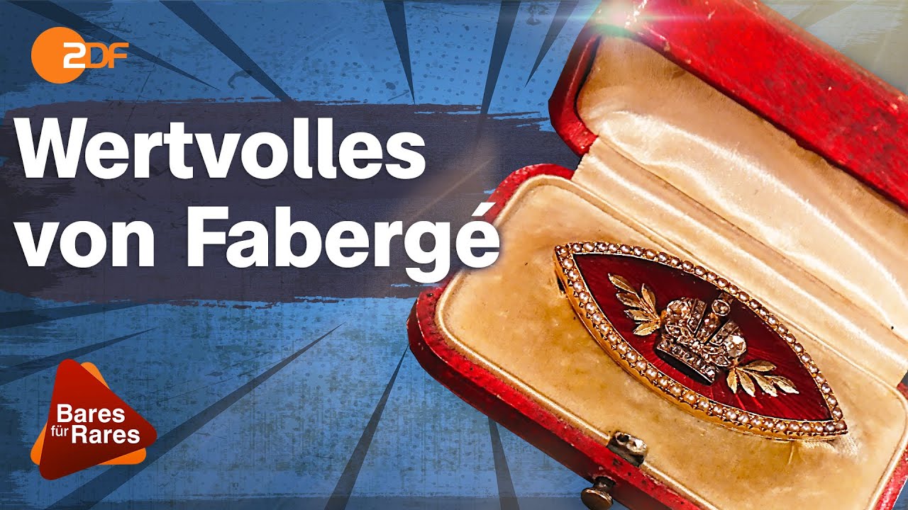 Russischer Luxus-Schmuck! Fabergé-Brosche von 1908 | Bares für Rares