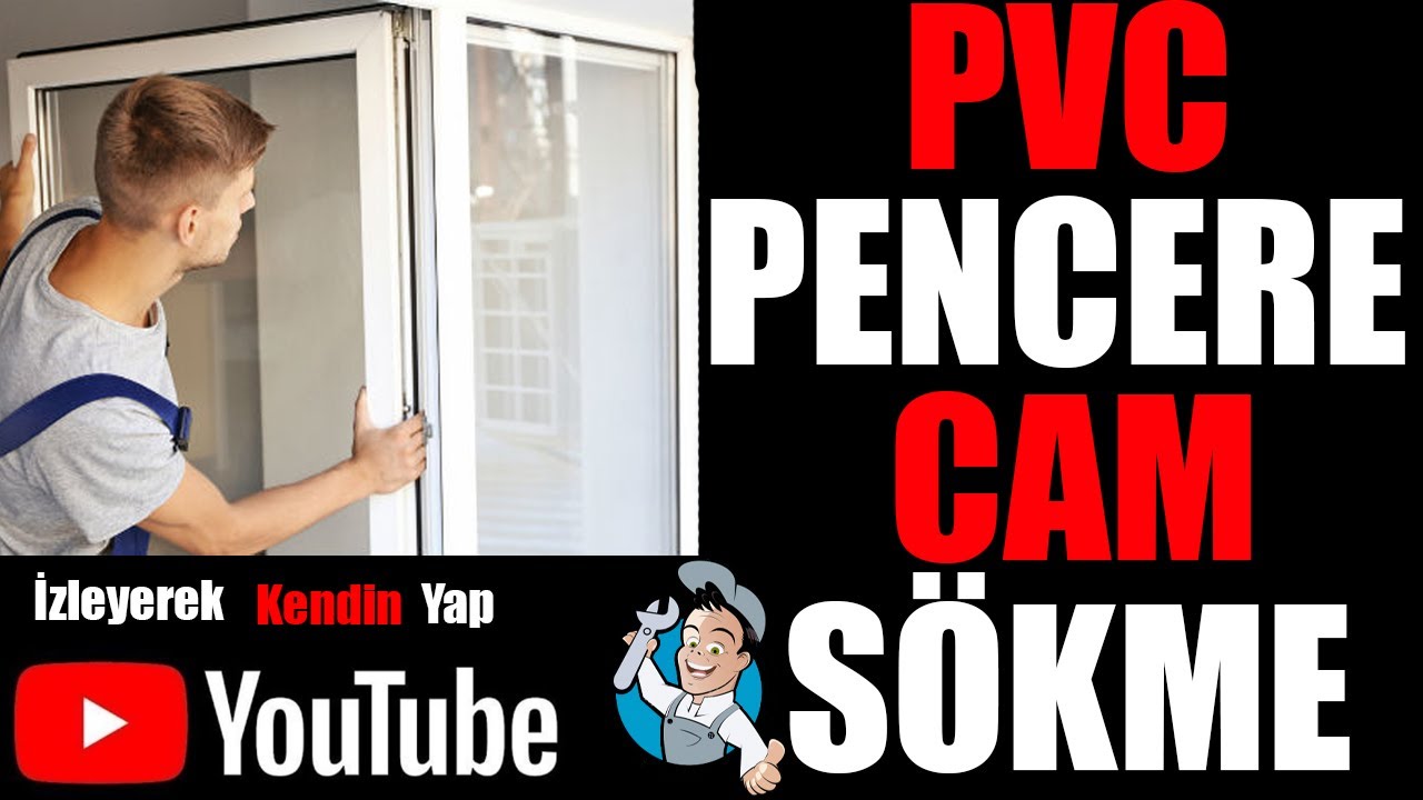 Pvc Pencere Camı Nasıl Sökülür -  Isı Cam Nasıl Sökülür - How To Remove Pvc Window Glass