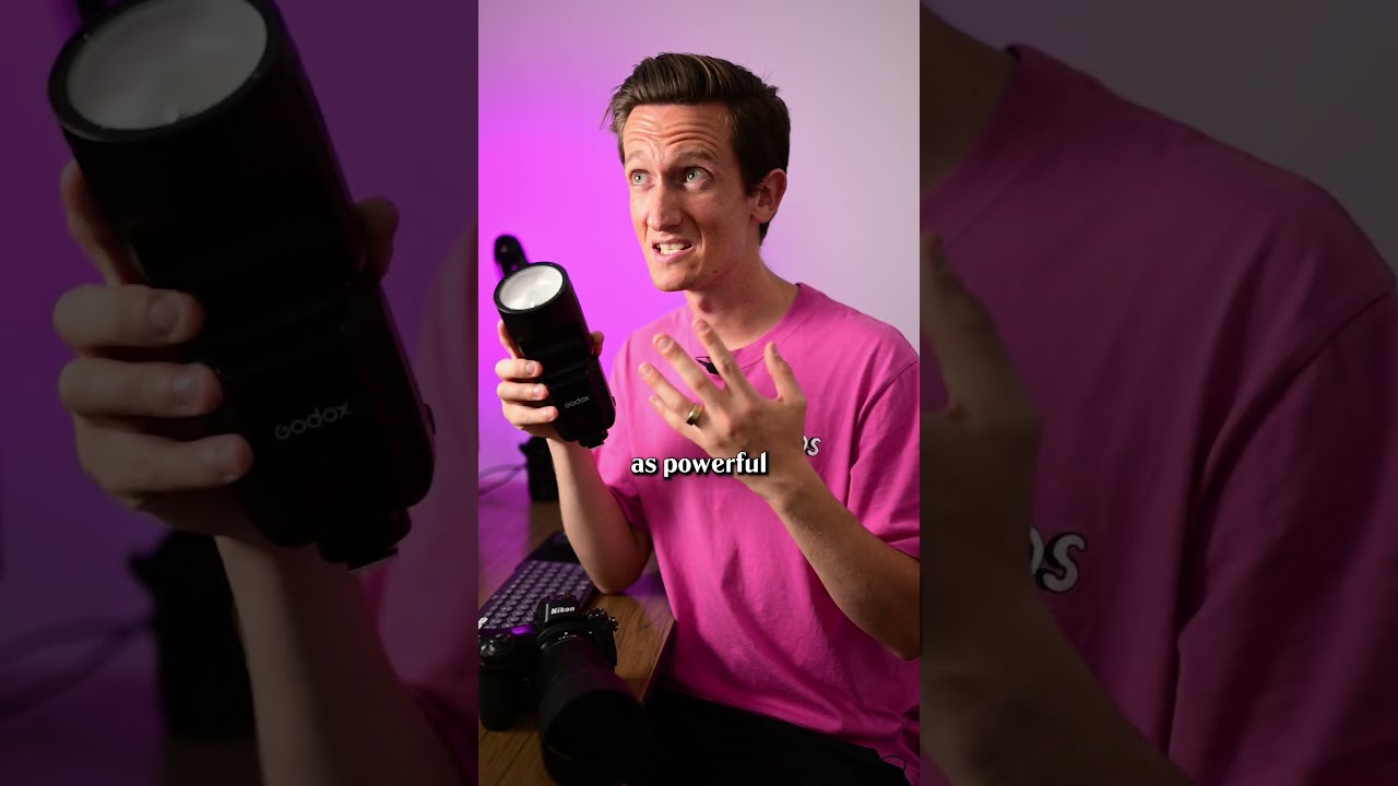 Daytime Flash Photography with the new Godox V100 #flashphotography #photographytips