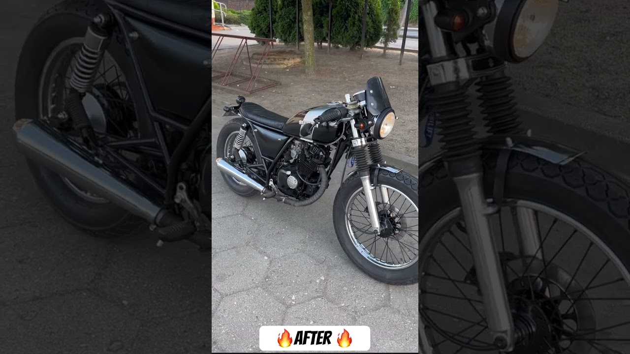Custom Suzuki GN125 Intruder Before / After Customization Cafe Racer Vintage Tuning 🔥