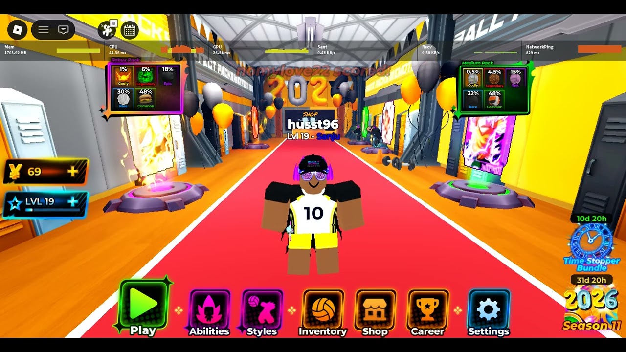 this is my account in volleyball legends