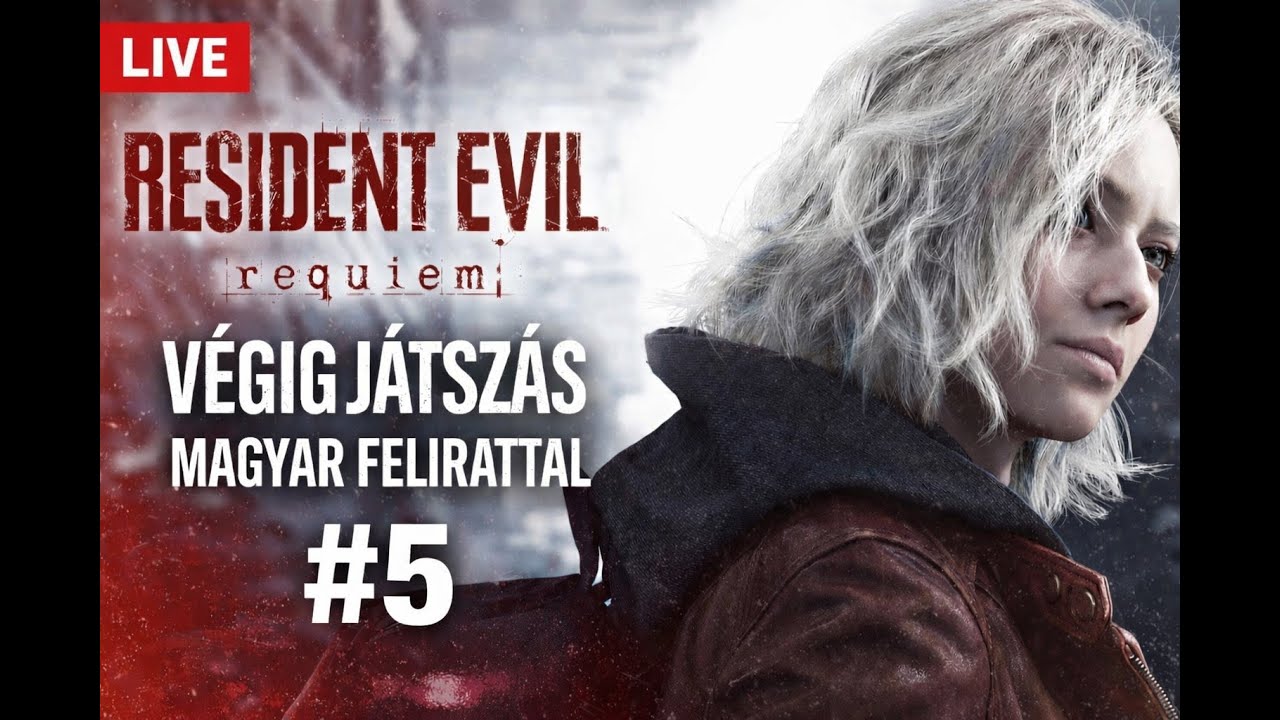 😨 Resident Evil Requiem LIVE – Sötétség & Rémálom 🔴#5