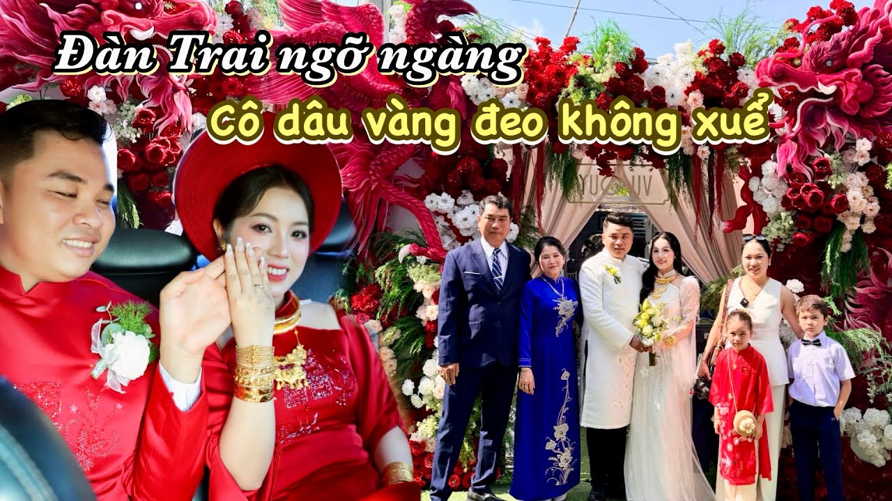 #253 😱 C&ocirc; d&acirc;u &ldquo;đứng h&igrave;nh&rdquo; khi nhận qu&aacute; nhiều v&agrave;ng trong ng&agrave;y đ&aacute;m hỏi || nh&agrave; Của Oanh 