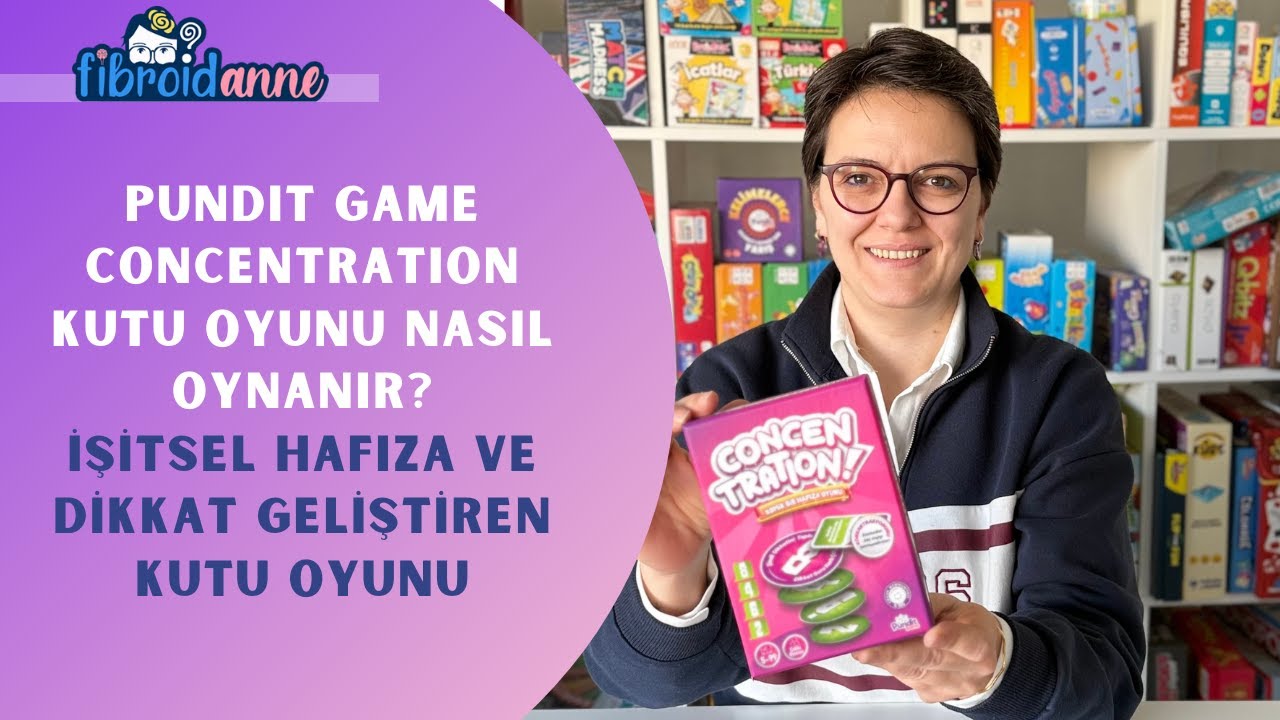 Concentration Kutu Oyunu Nasıl Oynanır? İşitsel Zeka Nasıl Geliştirilir? Eğitici Kutu Oyunları