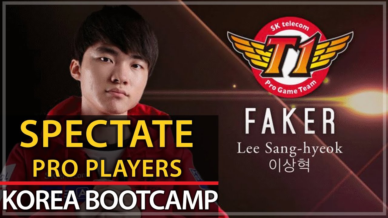 |  SpectateFaker | Spectating LCS Pros Live in Korea Bootcamp