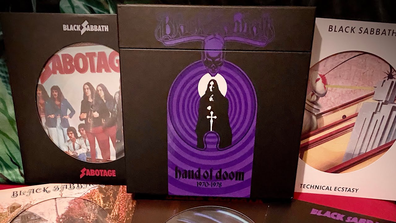 BLACK SABBATH!! Unboxing of Hand of Doom Boxset!!