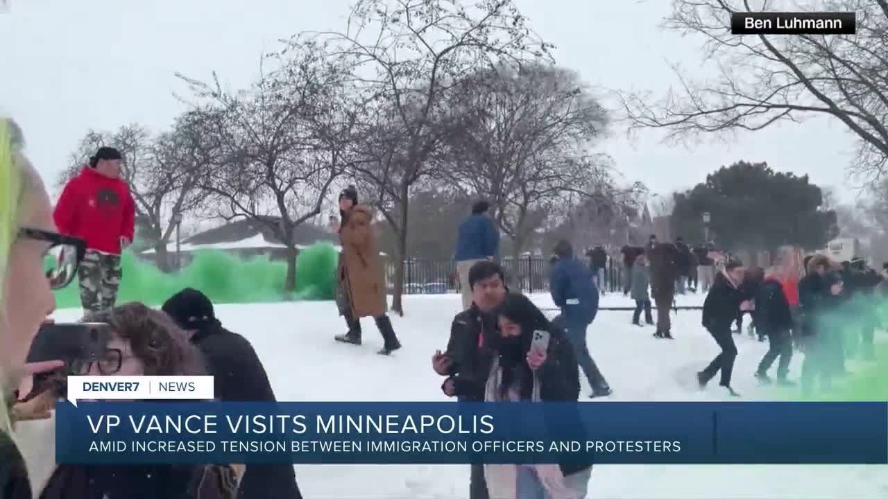 'We need some cooperation:' Vance visits ICE operations in Minnesota