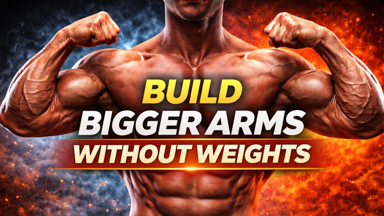 Build Bigger Arms Without Weights (Proven Method)