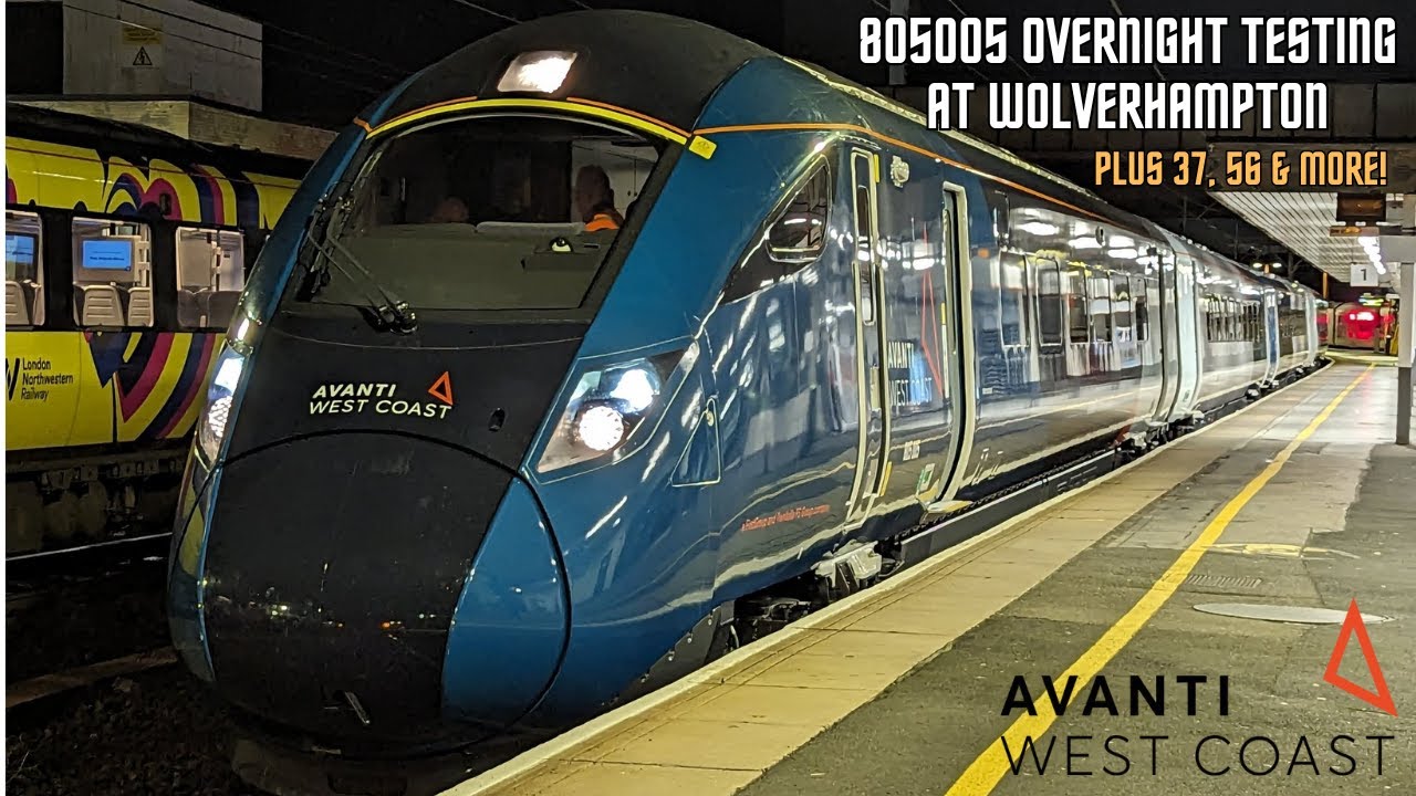 805005 OVERNIGHT testing at Wolverhampton PLUS 37s, 56s & MORE! 07/11/23