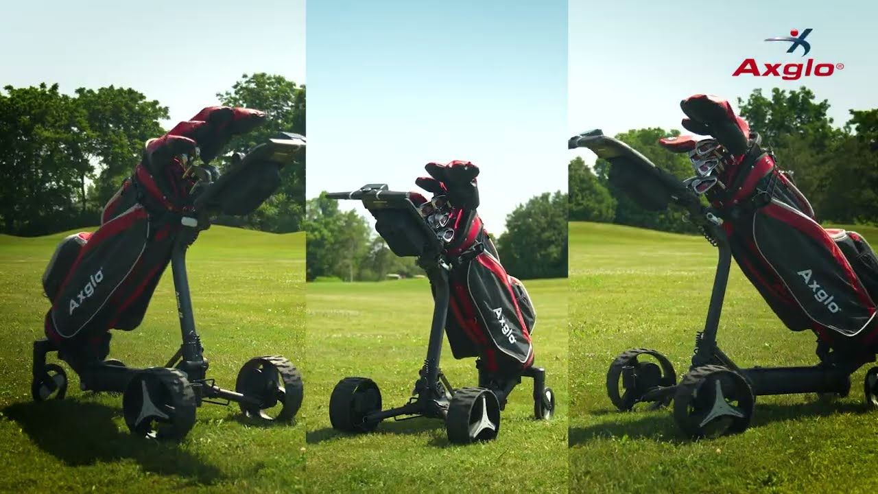 Walk the Course Hands-Free: Axglo e5 Follow Cart