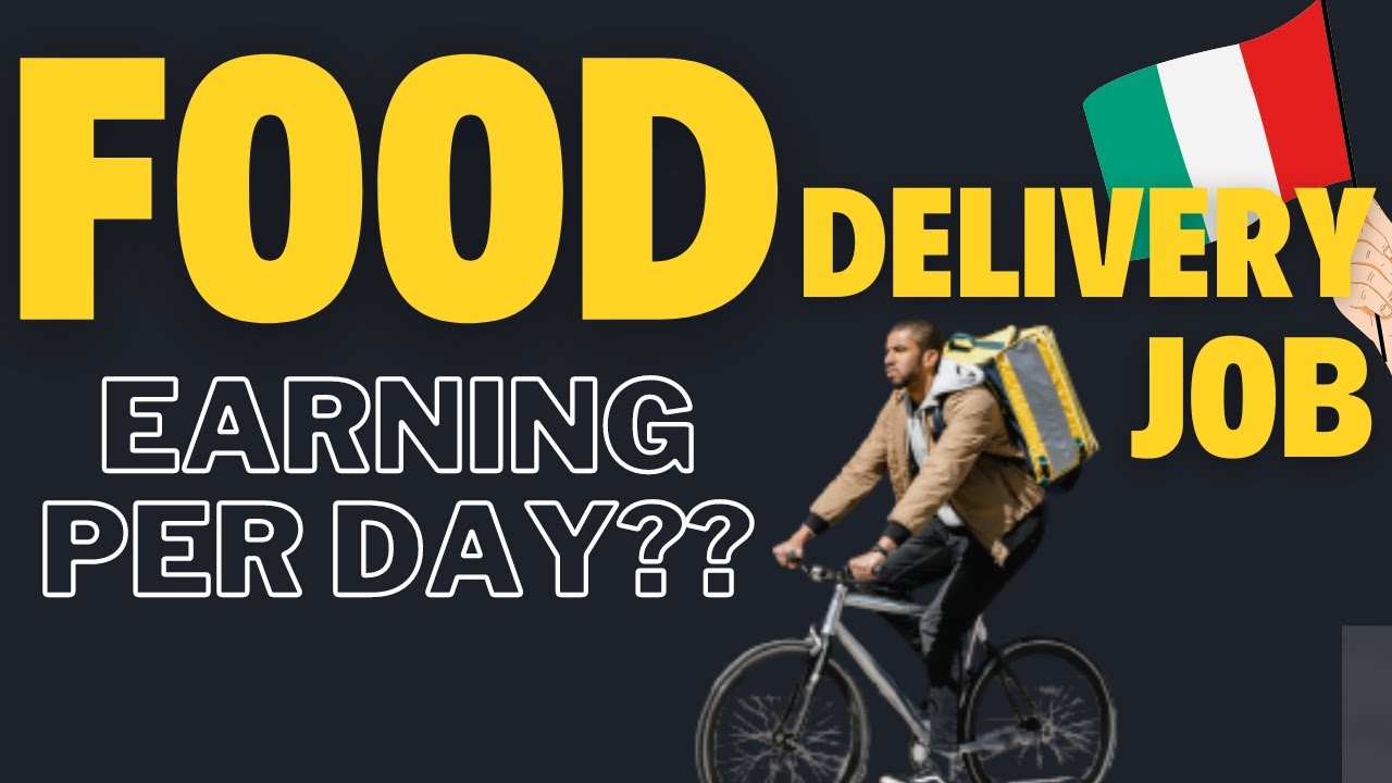 GLOVO Food Delivery | Part time job | Student life in Italy 🇮🇹