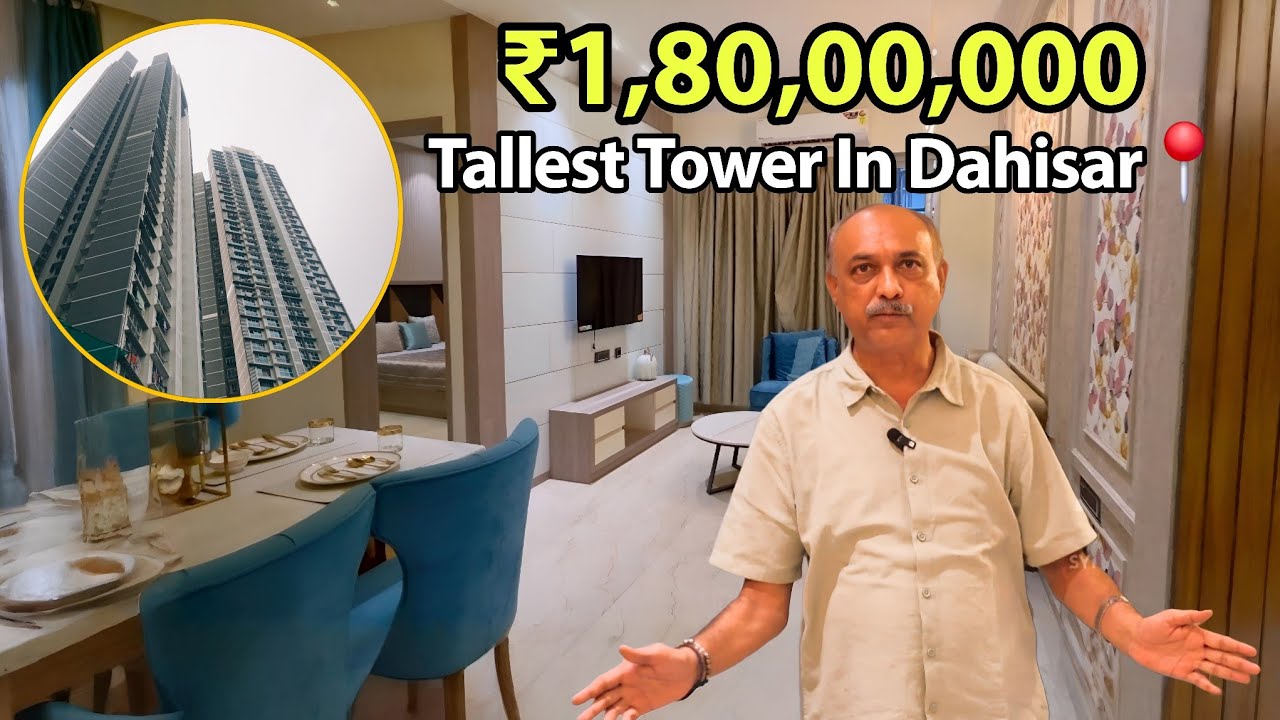 Dahisar East 2BHK High-Rise Home Tour | 624-647 sq ft | Starts ₹1.90 Cr