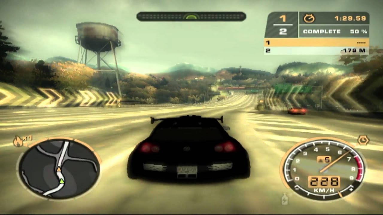 NFS Most Wanted  Final Race TAZ