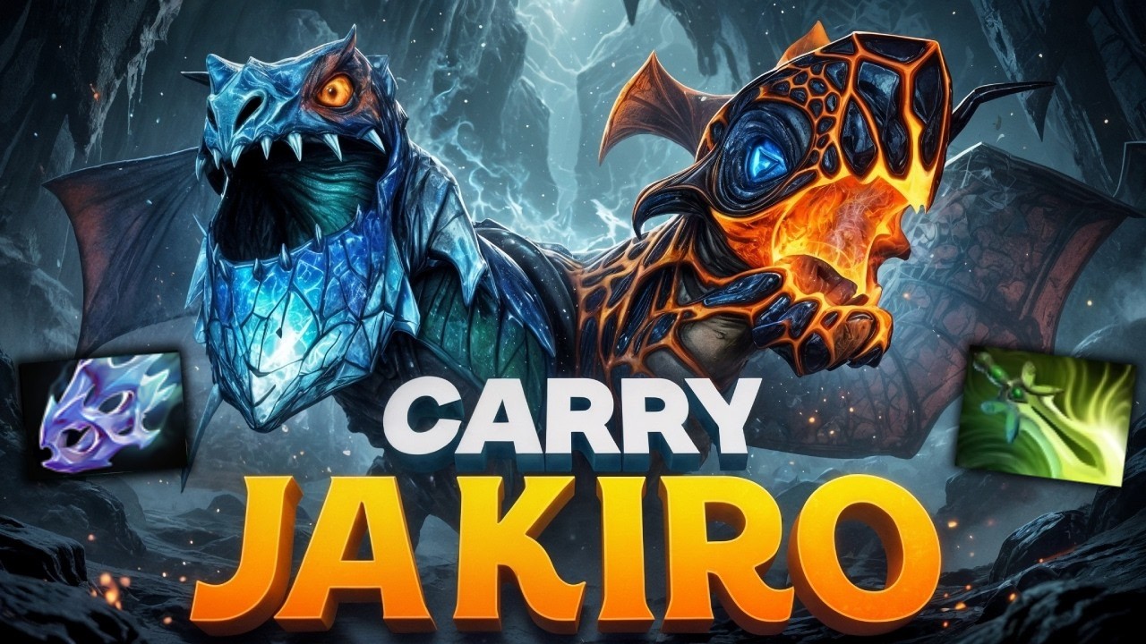 Insane Right Click Damage Jakiro 7.41a🔥🔥🔥One Shot 27 Kills | Dota 2 Gameplay
