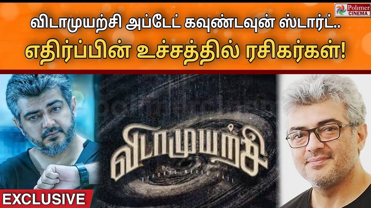 AK62 விடாமுயற்சி Update கவுண்டவுன் ஸ்டார்ட் Ajith Vidamuyarchi #vidamuyarchi #ajith #ak62 Ajithkumar