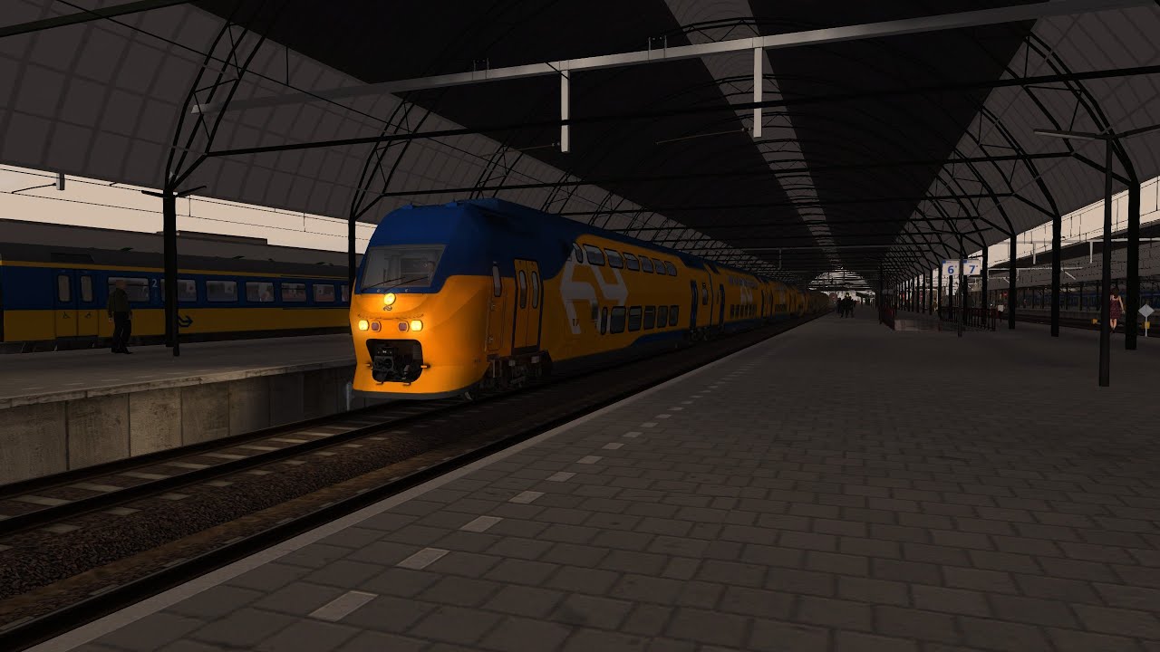 Train Simulator 2021 #54 Met de NS VIRMm 2/3 van Krammendijk Centraal naar Lepenaar