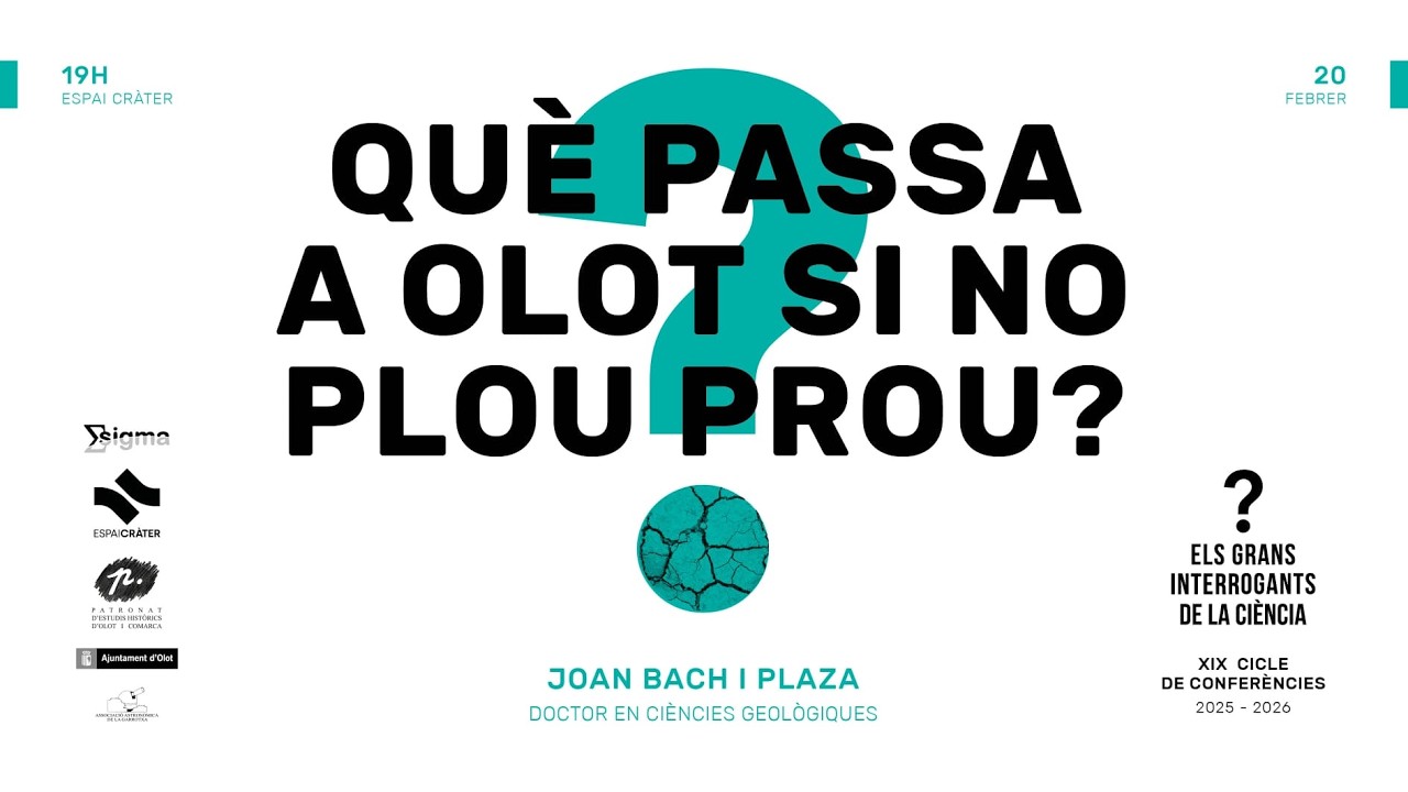 Què passa a Olot si no plou prou?