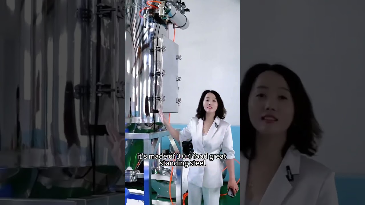 This is our 304 food grade stainless steel ultra-fine pulverizer. #ultrafine pulverizer  #powder