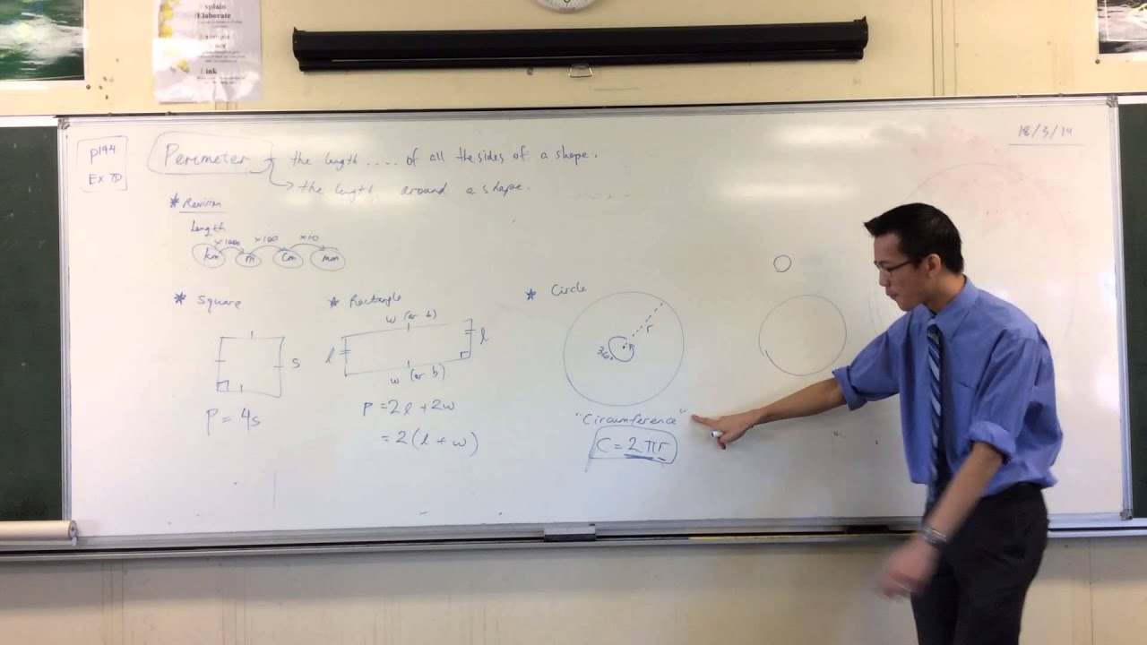 Review: Perimeter of Basic Figures