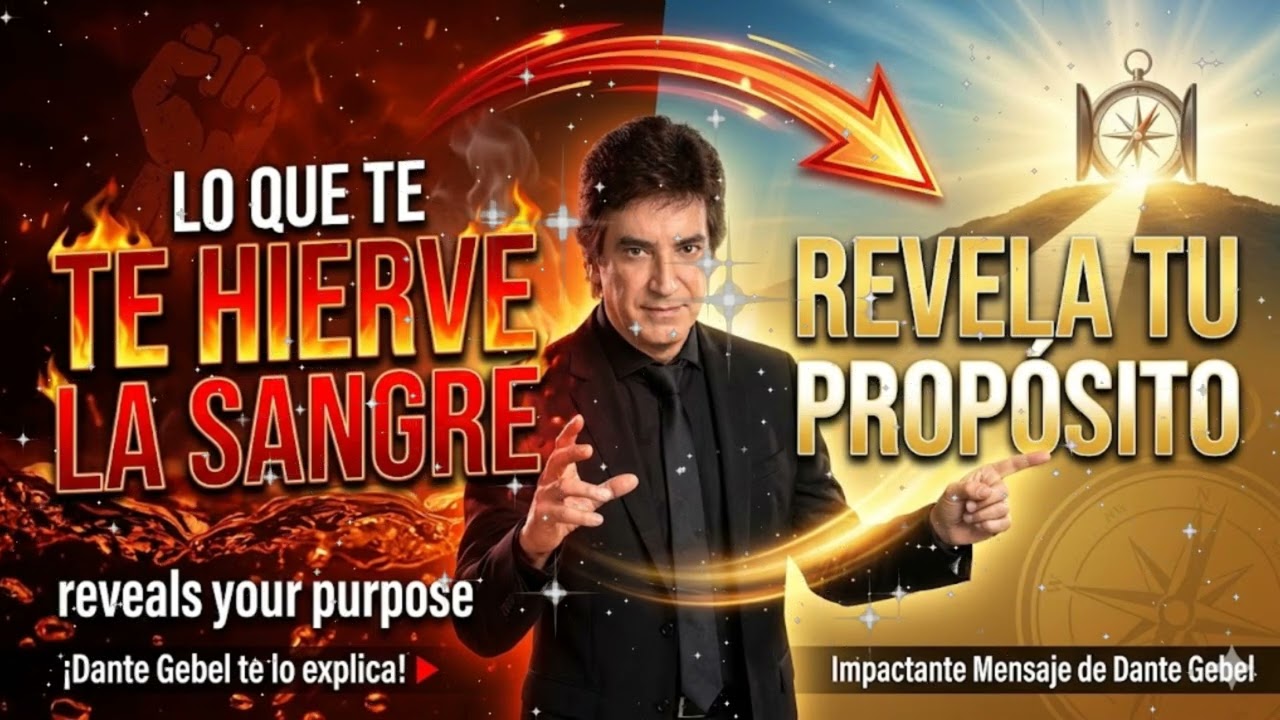 🛑 ¡Deja de quejarte! Lo que te INDIGNA es donde está tu PROPÓSITO | Dante Gebel (2026)