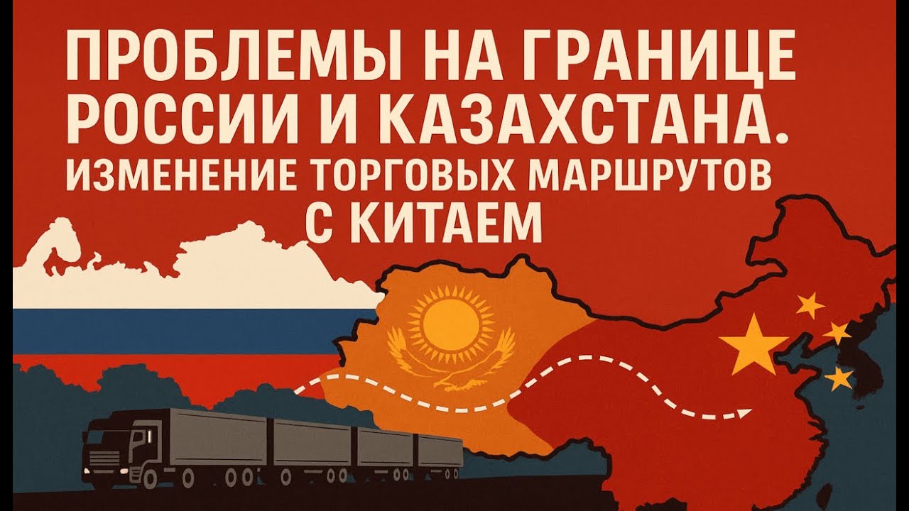 Проблемы на границе России и Казахстана. Изменение торговых маршрутов с Китаем