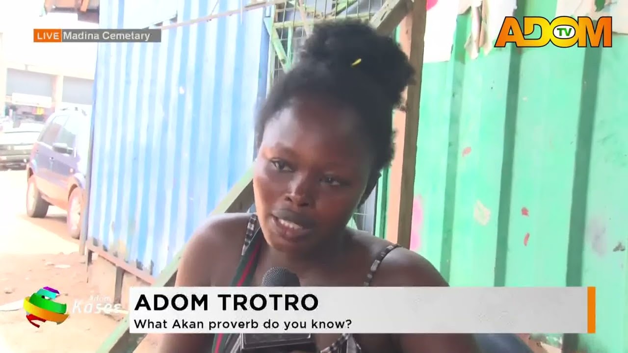 Adom Trotro: What Akan proverb do you know? - Premtobre kasee on Adom TV (12-03-26)
