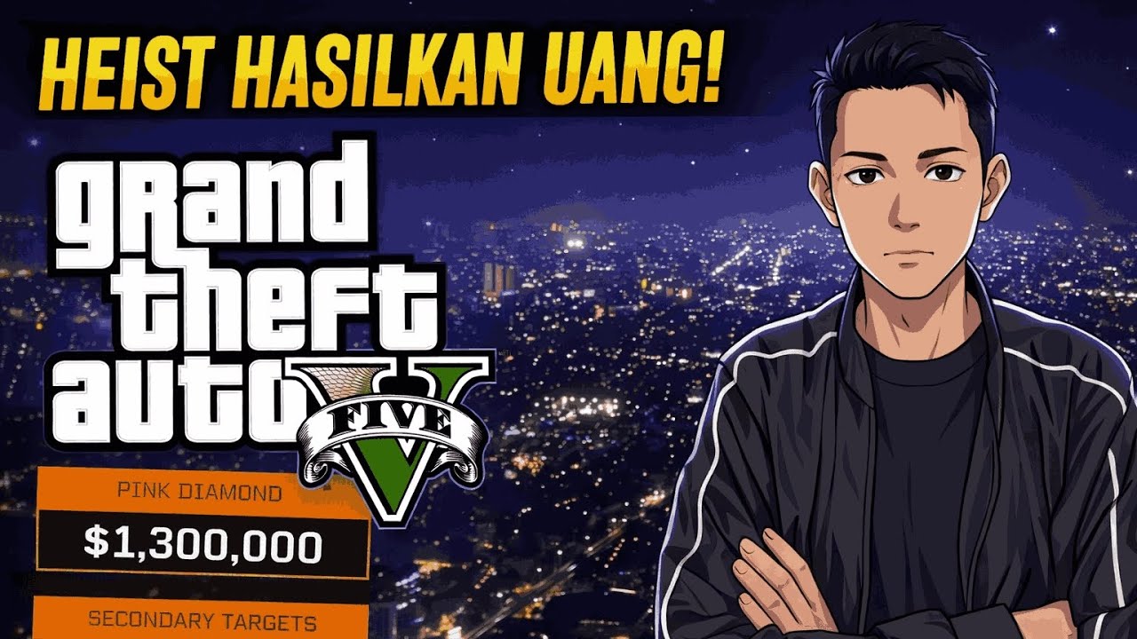 MISI EPIC!!! PERAMPOKAN CAYO PERICO DI GTA5! #gta5
